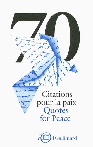 70 CITATIONS POUR LA PAIX, de Guila Clara Kessous | portada del libro