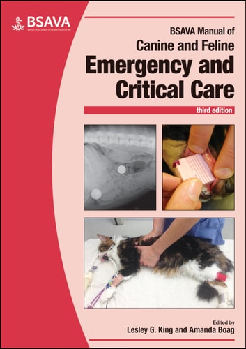 BSAVA MANUAL OF CANINE AND FELINE EMERGENCY AND CRITICAL CAR, de Lesley G. King | portada del libro