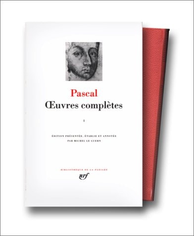 OEUVRES COMPLETES T1, de Blaise Pascal | portada del libro