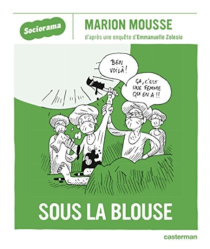Sous la blouse, de Marion Mousse | portada del libro