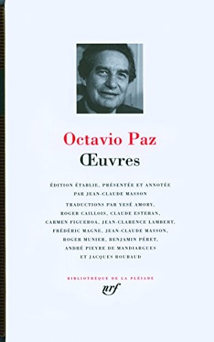 OEUVRES, de Octavio Paz | portada del libro