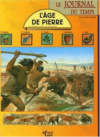 L'AGE DE PIERRE 1, de Fiona MacDonald | portada del libro