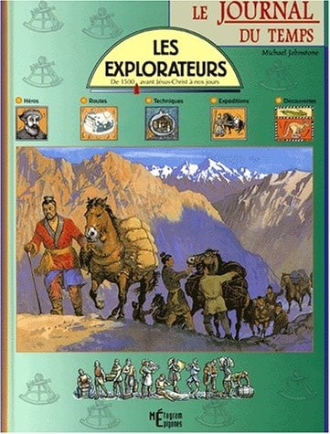 LES EXPLORATEURS 4, de Michael Johnstone | portada del libro