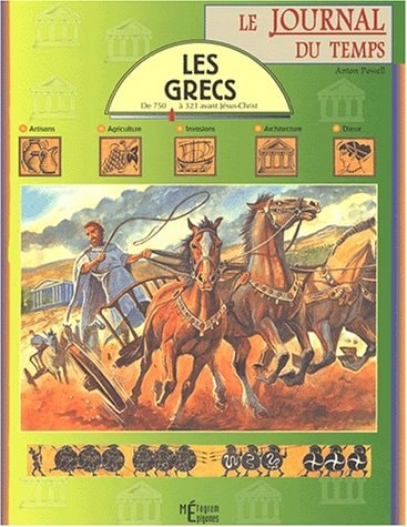 LES GRECS 5, de Anton Powell | portada del libro