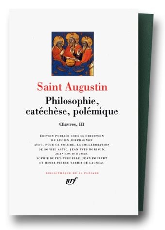 PHILOSOPHIE CATECHESES POLEMIQUE, de Augustin ((saint | portada del libro