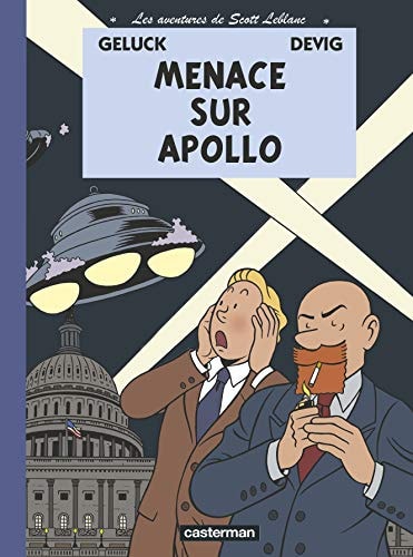 LES AVENTURES DE SCOTT LEBLANC T2 MENACE SUR APOLLO, de Devig | portada del libro