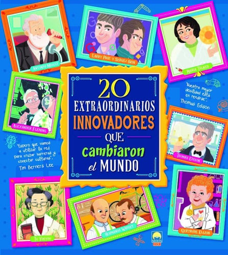 20 EXTRAORDINARIOS INNOVADORES QUE CAMBI | portada del libro