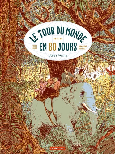 Le tour du monde en 80 jours, de Jules Verne | portada del libro