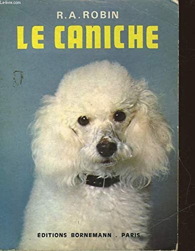 CANICHE, de ROBIN | portada del libro