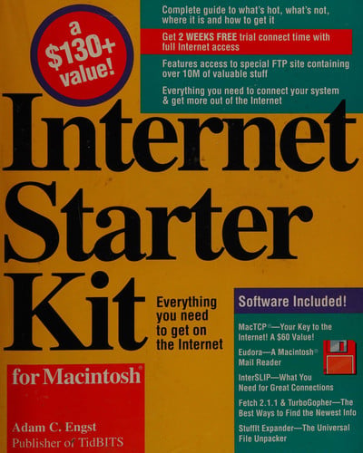 INTERNET STARTER KIT MACINTOSH-DKS, de ENGST | portada del libro