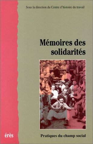 MEMOIRES DES SOLIDARITES, de SOUCHET JEAN-LU | portada del libro