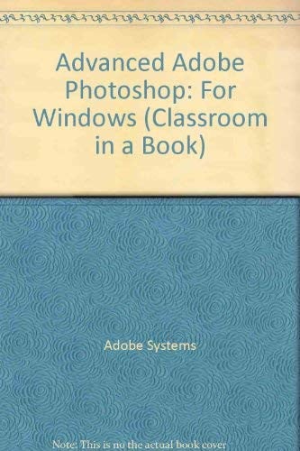 ADVANCED ADOBE PHOTOSHOP FOR WINDOWS C | portada del libro