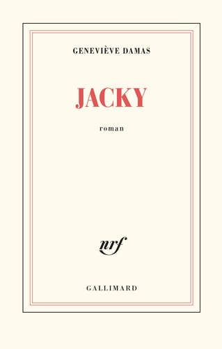 JACKY, de Geneviève Damas | portada del libro