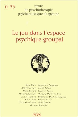 RPPG 33 JEU DANS L'ESPACE PSYCHIQUE GROUPAL, de COLLECTIF | portada del libro