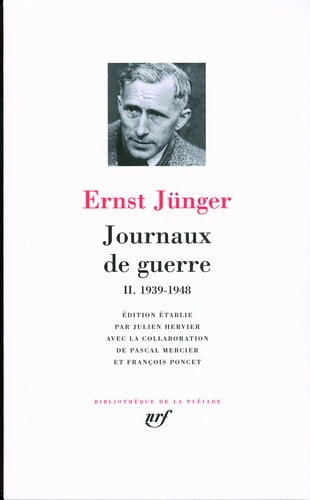 JOURNAUX DE GUERRE T2, de Ernst Junger | portada del libro