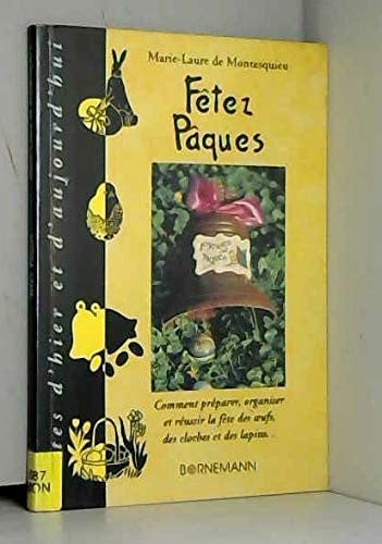 FETEZ PAQUES, de DE MONTESQUIEU | portada del libro