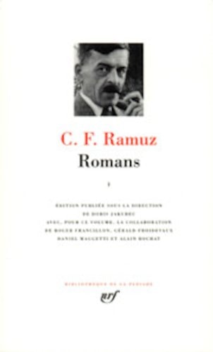 ROMANS T1, de Charles-Ferdinand Ramuz | portada del libro