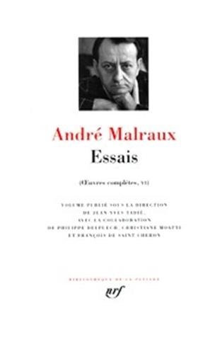 MALRAUX ESSAIS, de Andre Malraux | portada del libro