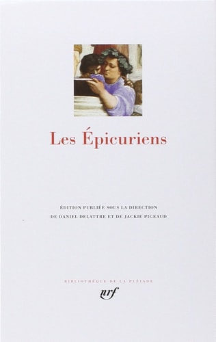 LES EPICURIENS, de DANIEL DELATTRE ET DE JACKIE (EDS.) | portada del libro