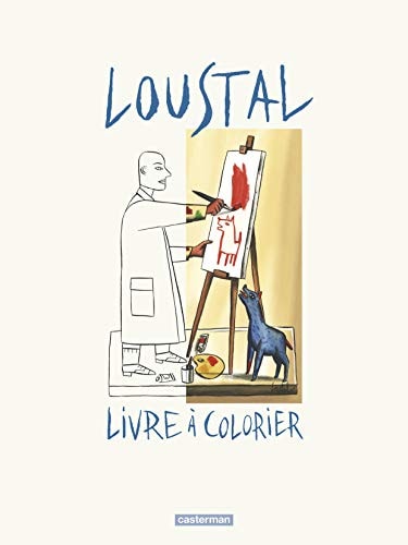 LIVRE A COLORIER LOUSTAL, de Loustal | portada del libro