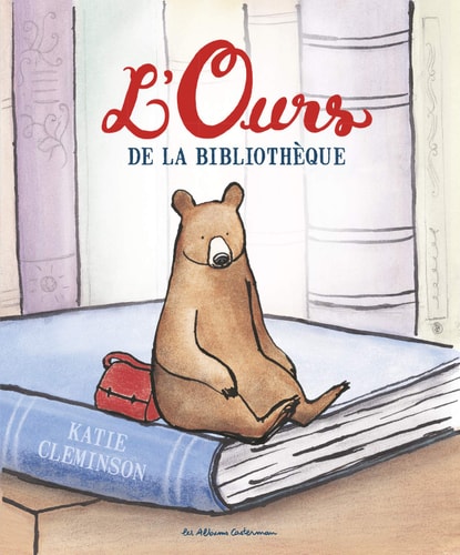 L'OURS DE LA BIBLIOTHEQUE, de Katie Cleminson | portada del libro