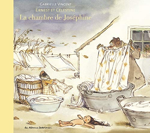 ERNEST ET CELESTINE -LA CHAMBRE DE JOSEPHINE DOS TOILE, de Gabrielle Vincent | portada del libro