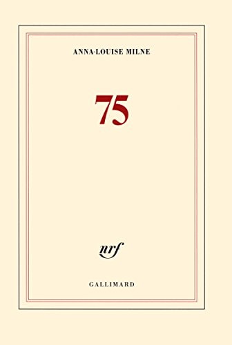 75, de Anna-Louise Milne | portada del libro