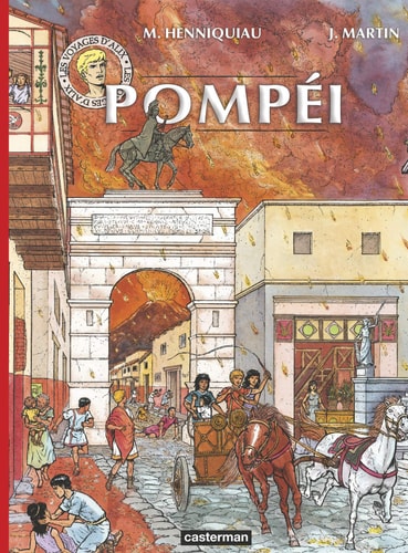 ALIX VOYAGES -POMPEI NE2011, de Marc Henniquiau | portada del libro