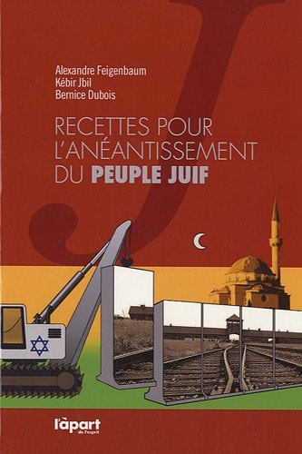 RECETTES POUR L'ANEANTISSEMENT DU PEUPLE JUIF, de Alexandre Feigenbaum | portada del libro