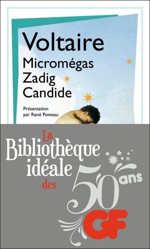 ICROMEGAS - ZADIG - CANDIDE, de VOLTAIRE | portada del libro