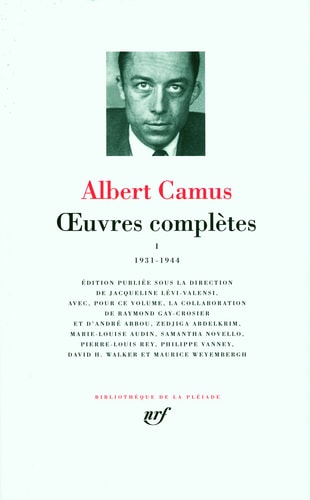 OEUVRES COMPLETES T1, de ALBERT CASMUS | portada del libro