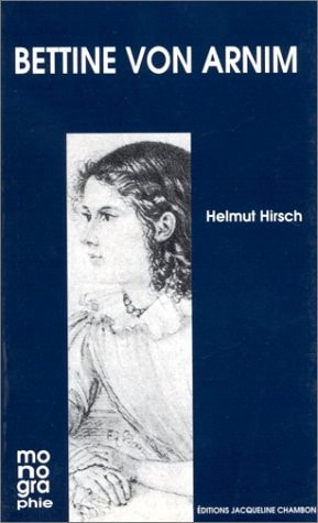 BETTINE VON ARNIM, de Helmut Hirsch | portada del libro