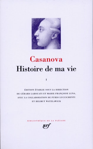 HISTOIRE DE MA VIE T1, de Giacomo Casanova | portada del libro