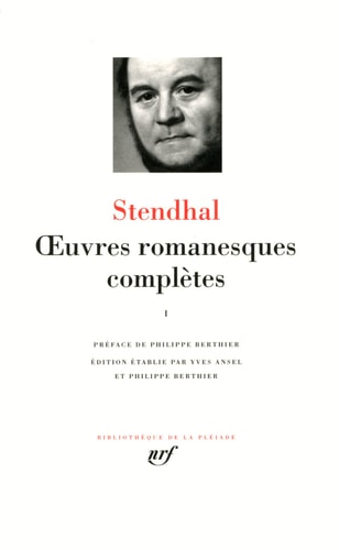 OEUVRES ROMANESQUES COMPLETES T1, de Stendhal | portada del libro