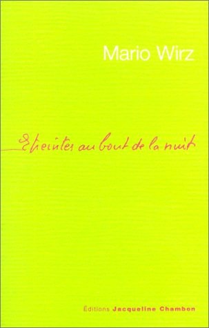 ETREINTES AU BOUT DE LA NUIT, de Mario Wirz | portada del libro