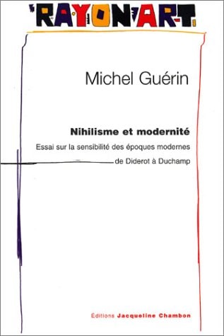 NIHILISME ET MODERNITE, de Guérin | portada del libro