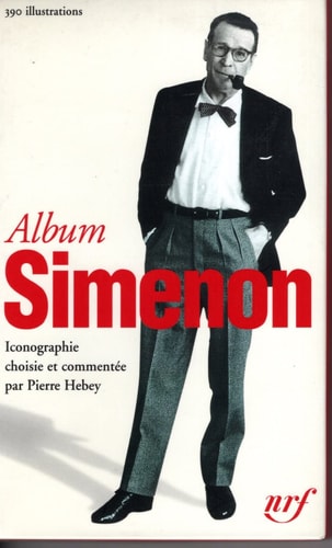 ALBUM GEORGES SIMENON, de Pierre Hebey | portada del libro