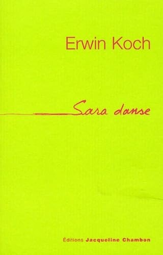 SARA DANSE, de Erwin Koch | portada del libro