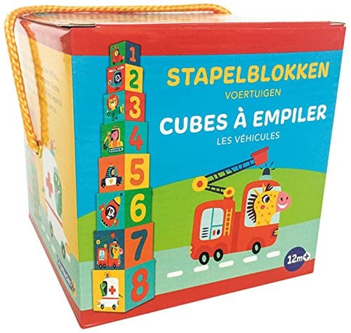 CUBES A EMPILER LES VEHICULES + 12 M, de COLLECTIF | portada del libro