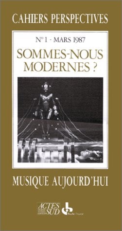 CAHIERS PERSPECTIVES NO 1 MARS 1987, de Collectif | portada del libro