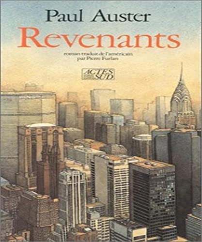 REVENANTS, de Paul Auster | portada del libro