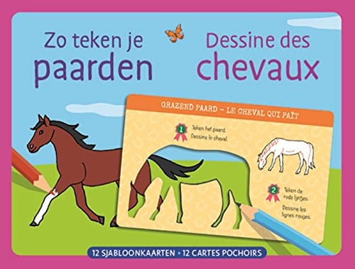 DESSINE DES CHEVAUX 12 CARTES POCHOIRS, de COLLECTIF | portada del libro