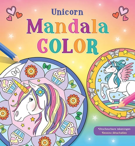 UNICORN MANDALA COLOR, de COLLECTIFS GALL | portada del libro