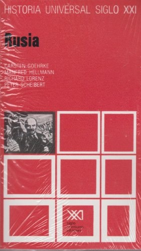 HISTORIA UNIVERSAL 31 RUSIA, de Manfred Hellmann | portada del libro