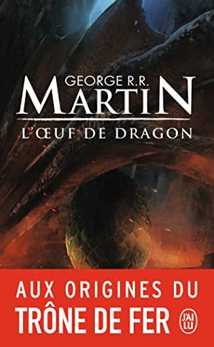 L'oeuf de dragon, de George R. R. Martin | portada del libro