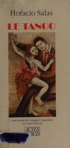 LE TANGO, de Horacio Salas | portada del libro