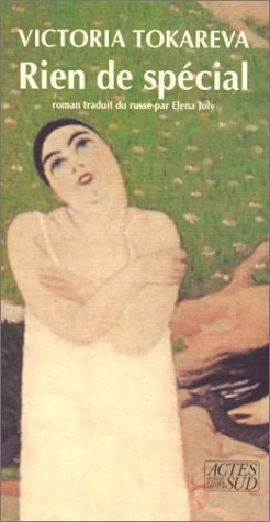 RIEN DE SPECIAL, de Viktoria S. Tokareva | portada del libro