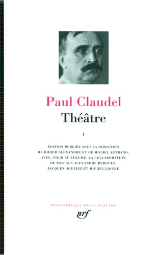 CLAUDEL THEATRE NLLE ED T1, de Paul Claudel | portada del libro