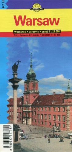 PLANO CARTOGRAFIA VARSOVIA, de SIN AUTOR | portada del libro