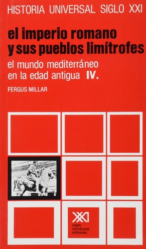HISTORIA UNIVERSAL 8 IMPERIO ROMANO Y PUEBLOS LIMITROFES, de Fergus Millar | portada del libro